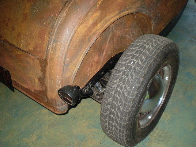 1931 RUST color Ford Model A Coupe