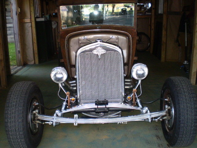 1931 RUST color Ford Model A Coupe