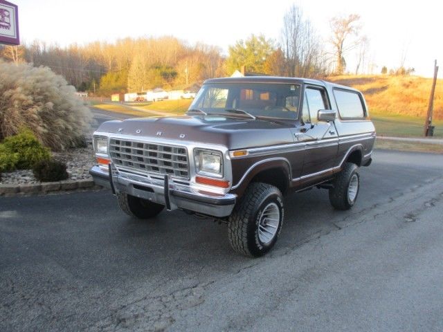 1979 Brown Ford Bronco SUV