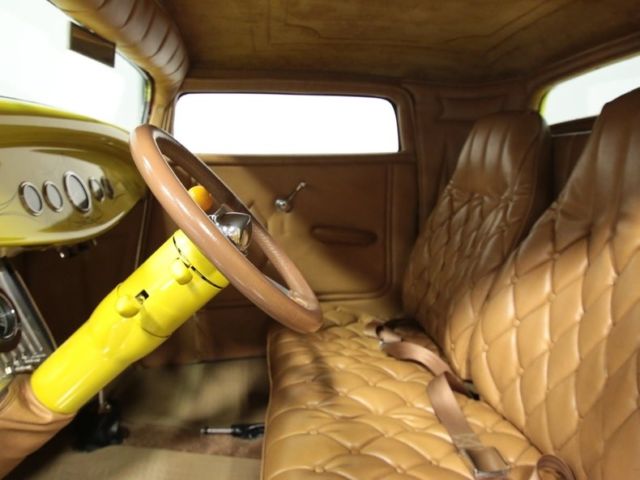 1932 Yellow Ford 3 Window Coupe Coupe