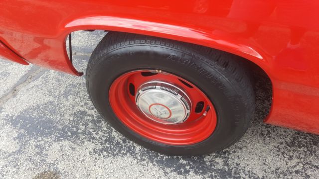 1971 Red Plymouth Duster 2 Door Sports Hardtop