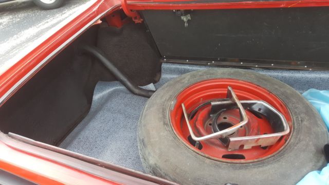 1971 Red Plymouth Duster 2 Door Sports Hardtop