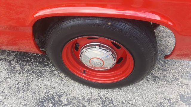 1971 Red Plymouth Duster 2 Door Sports Hardtop