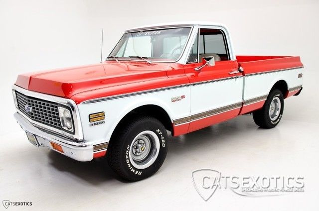 1971 Orange Chevrolet C-10 Pickup Truck