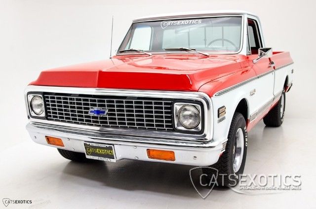 1971 Orange Chevrolet C-10 Pickup Truck