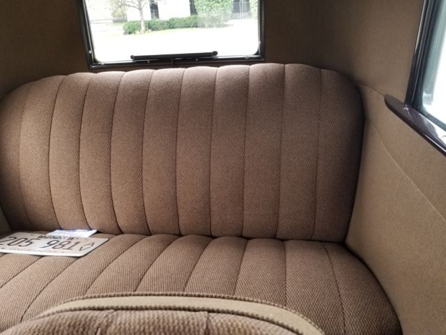 1930 Grey/Green Ford Model A Sedan