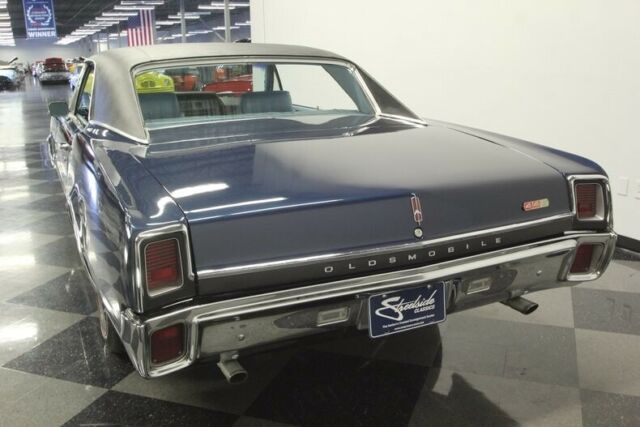 1967 Blue Oldsmobile 442 Hardtop