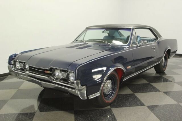 1967 Blue Oldsmobile 442 Hardtop