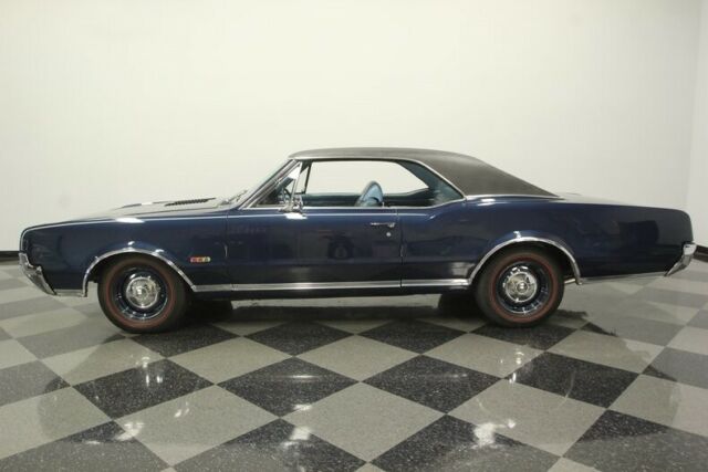 1967 Blue Oldsmobile 442 Hardtop