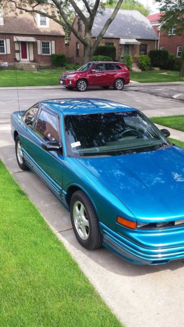1994 Teal Oldsmobile Cutlass Coupe
