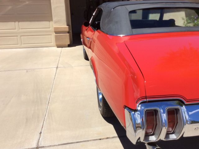 1970 Red Oldsmobile 442 Convertible