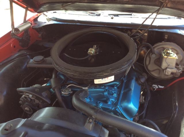 1970 Red Oldsmobile 442 Convertible