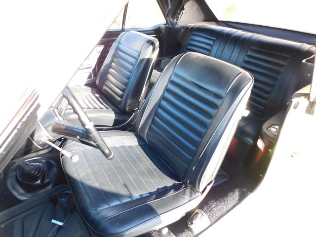 1967 Yellow Oldsmobile 442 Convertible