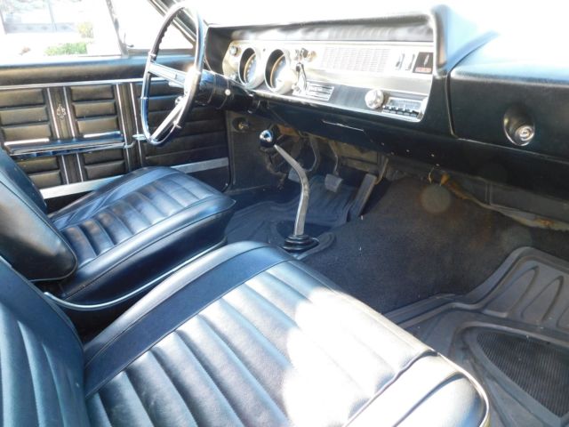 1967 Yellow Oldsmobile 442 Convertible