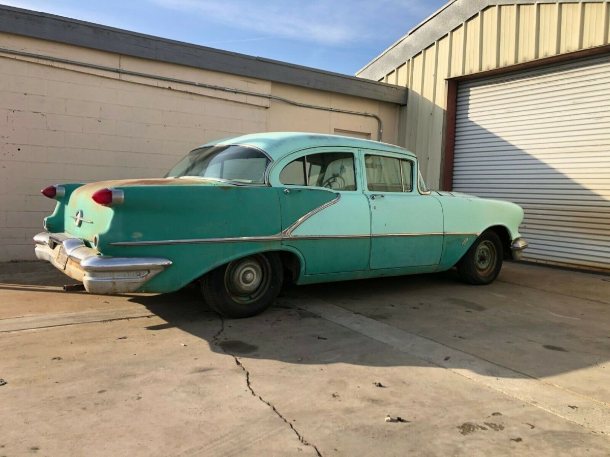 1956 Green Oldsmobile Eighty-Eight Sedan