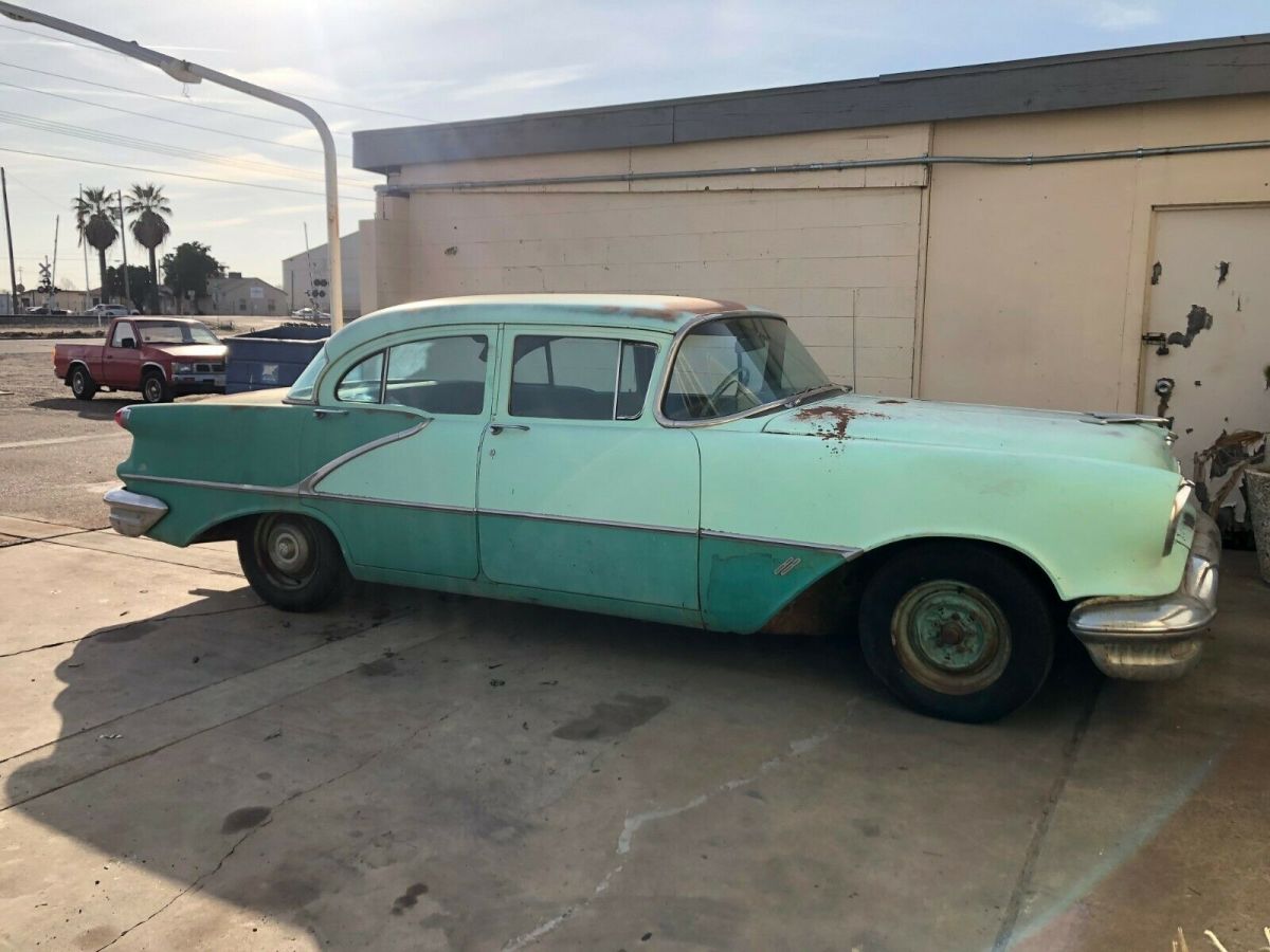 1956 Green Oldsmobile Eighty-Eight Sedan