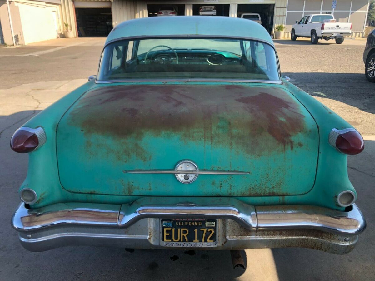 1956 Green Oldsmobile Eighty-Eight Sedan