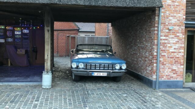 1960 Blue Oldsmobile Eighty-Eight Convertible