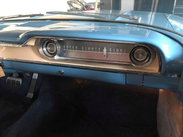 1960 Blue Oldsmobile Eighty-Eight Convertible