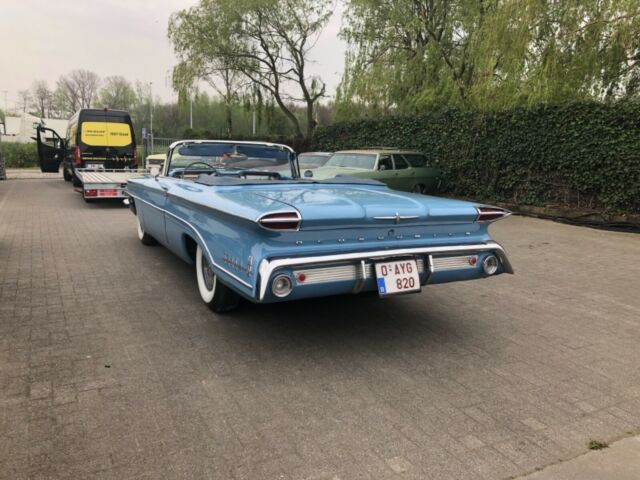 1960 Blue Oldsmobile Eighty-Eight Convertible