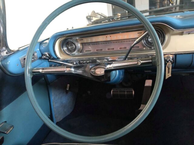 1960 Blue Oldsmobile Eighty-Eight Convertible