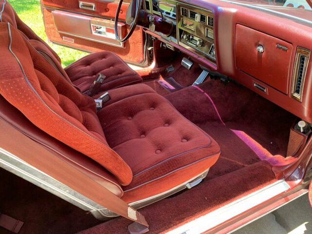 1984 Burgundy Oldsmobile Ninety-Eight Coupe