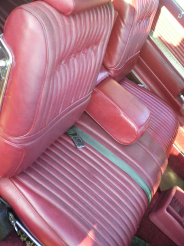 1973 Burgundy Red Oldsmobile Eighty-Eight Convertible