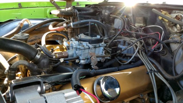 1972 Green Oldsmobile Cutlass Coupe