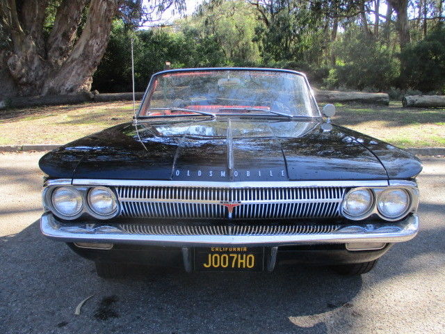1962 Black Oldsmobile Cutlass Convertible