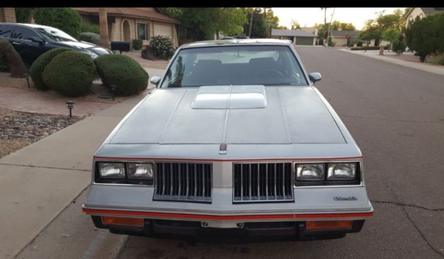 1984 Gray Oldsmobile Cutlass Coupe
