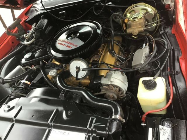 1972 Red oldsmobile Cutlas Supreme 442 Convertible