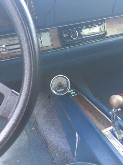 1972 Blue Oldsmobile Cutlass Coupe