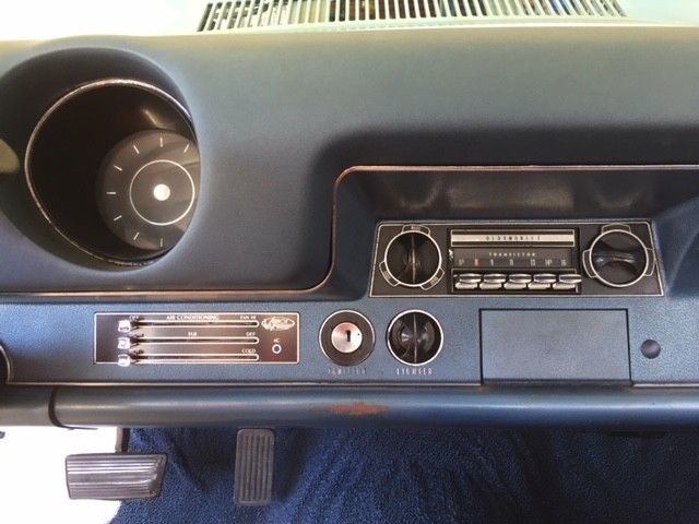 1968 Blue Oldsmobile Cutlass Coupe