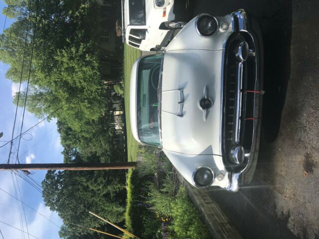 1955 Blue Oldsmobile Eighty-Eight Coupe