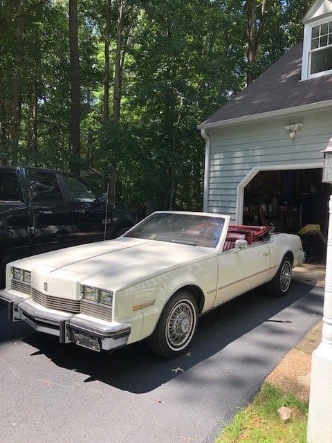 1983 White Oldsmobile Toronado Convertible