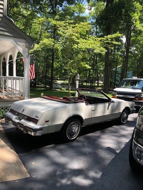 1983 White Oldsmobile Toronado Convertible