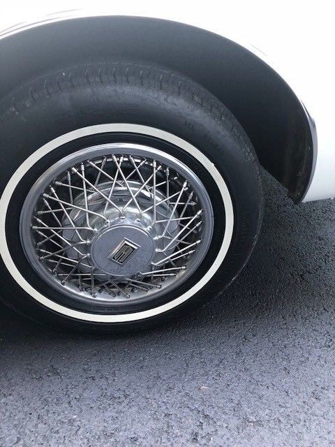 1983 White Oldsmobile Toronado Convertible