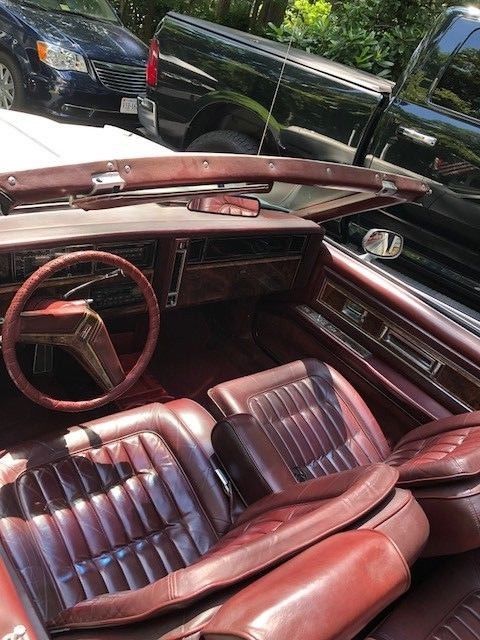 1983 White Oldsmobile Toronado Convertible