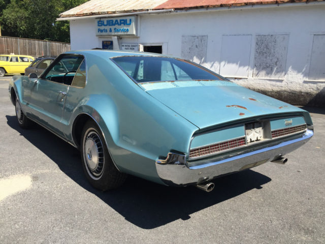 1967 BLUE Oldsmobile Toronado Coupe