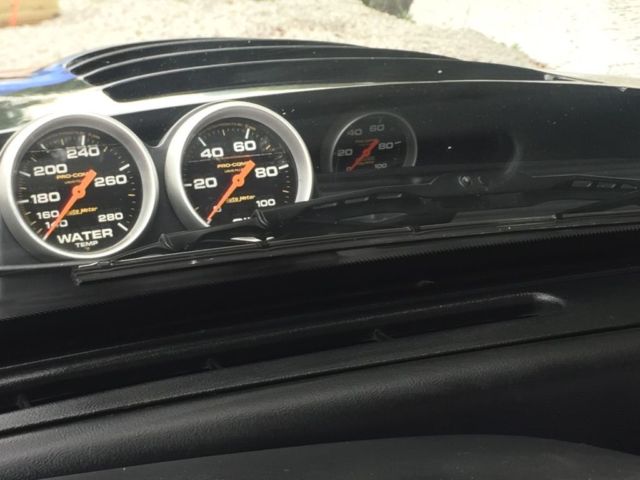 1990 Blue Ford Mustang Convertible