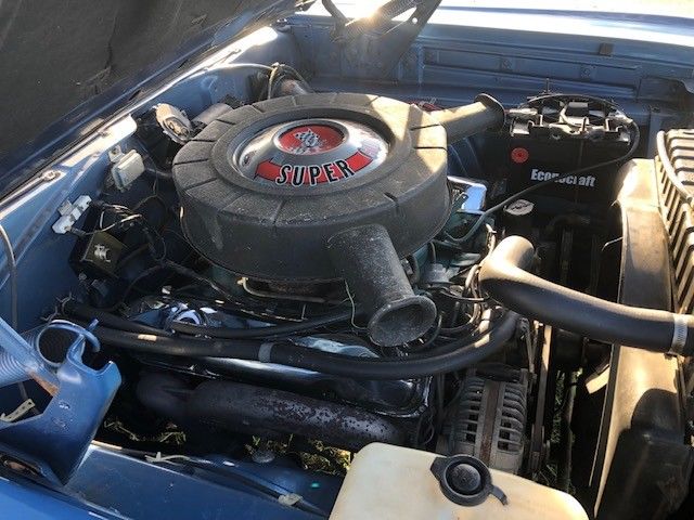 1967 Blue Plymouth GTX Coupe