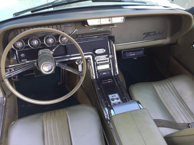 1965 White Ford Thunderbird Convertible