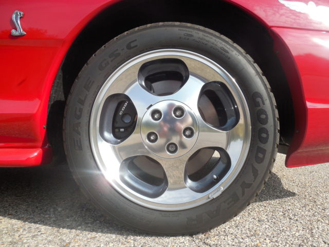 1994 Rio Red Ford Mustang Convertible