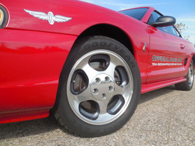 1994 Rio Red Ford Mustang Convertible