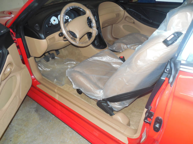 1994 Rio Red Ford Mustang Convertible