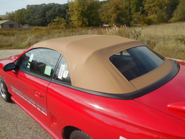 1994 Rio Red Ford Mustang Convertible