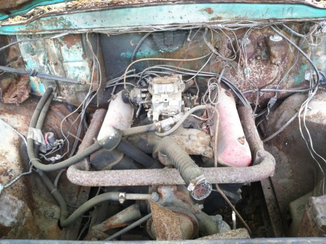 1960 Green / Patina Ford F-100 Step Side Pick Up Truck