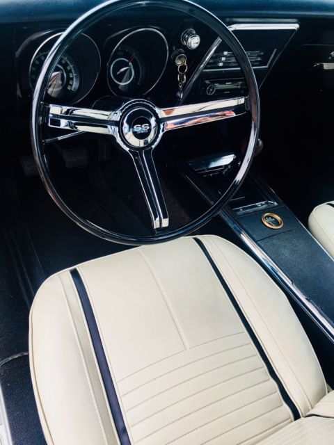 1967 White Chevrolet Camaro Coupe