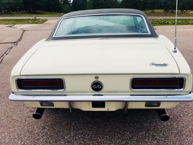 1967 White Chevrolet Camaro Coupe