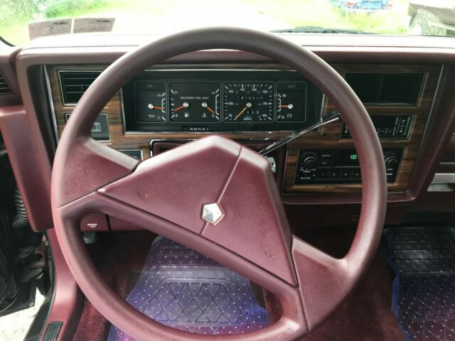 1988 Burgundy Chrysler New Yorker Sedan